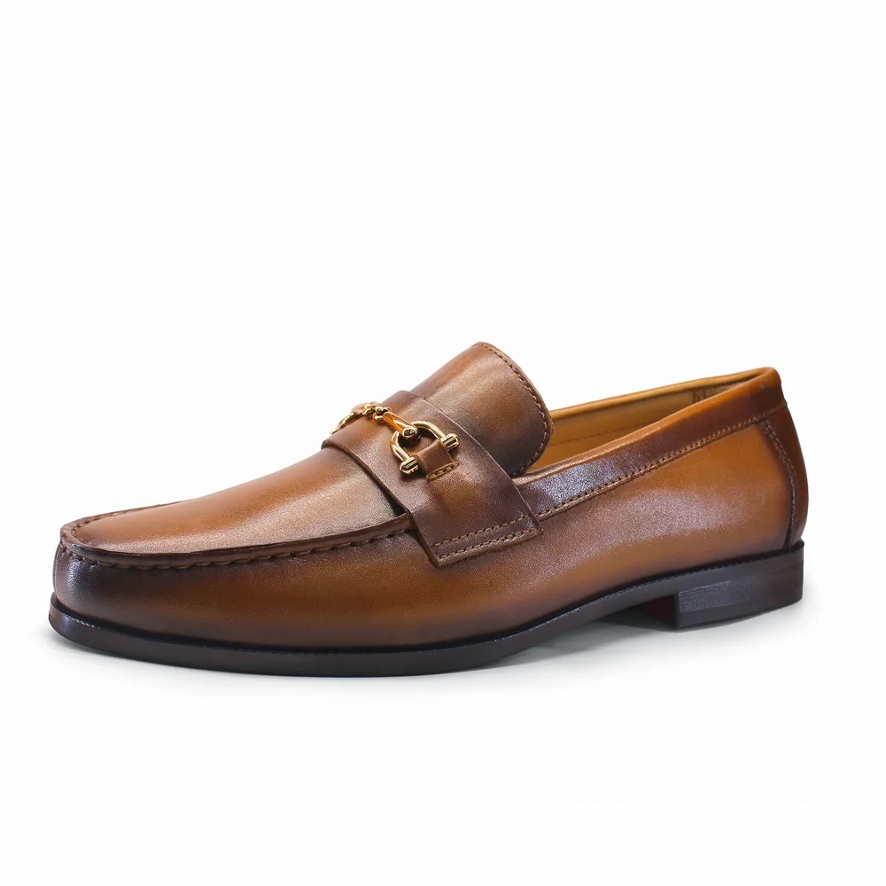 Men's Loafers Dress Shoes roun - Men Shoes Formal avaliação e preço