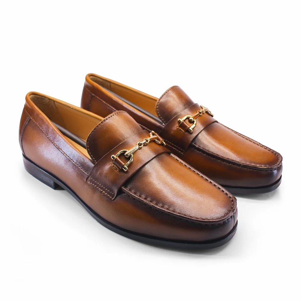 Men's Loafers Dress Shoes roun - Men Shoes Formal avaliação e preço