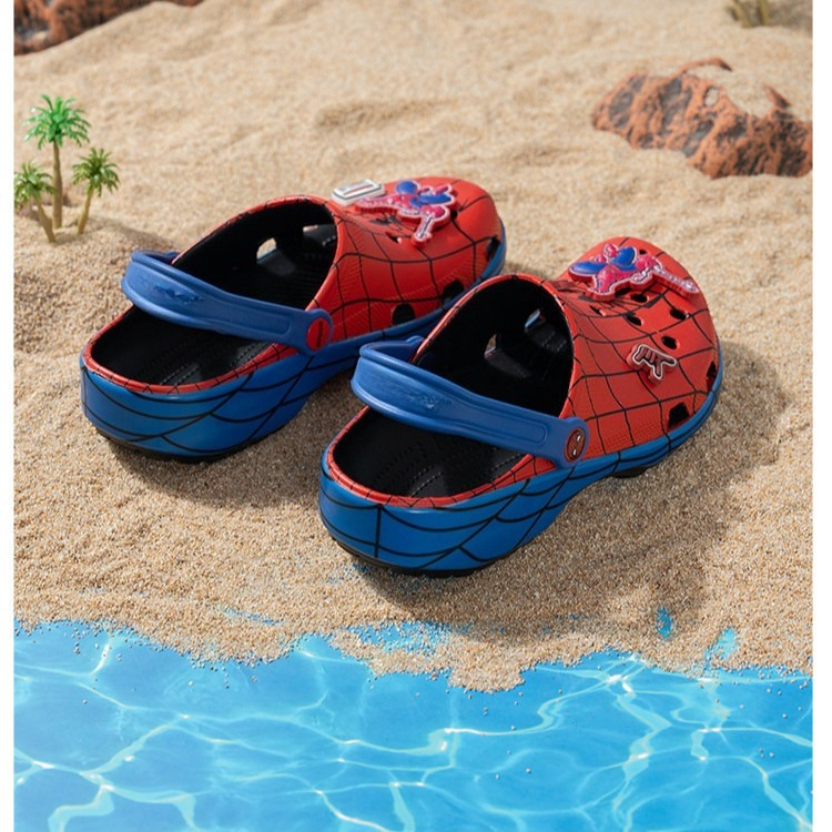 Red Spider-Man style sandals,  - Men Shoes Models avaliação e preço