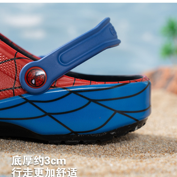 Red Spider-Man style sandals,  - Men Shoes Models avaliação e preço
