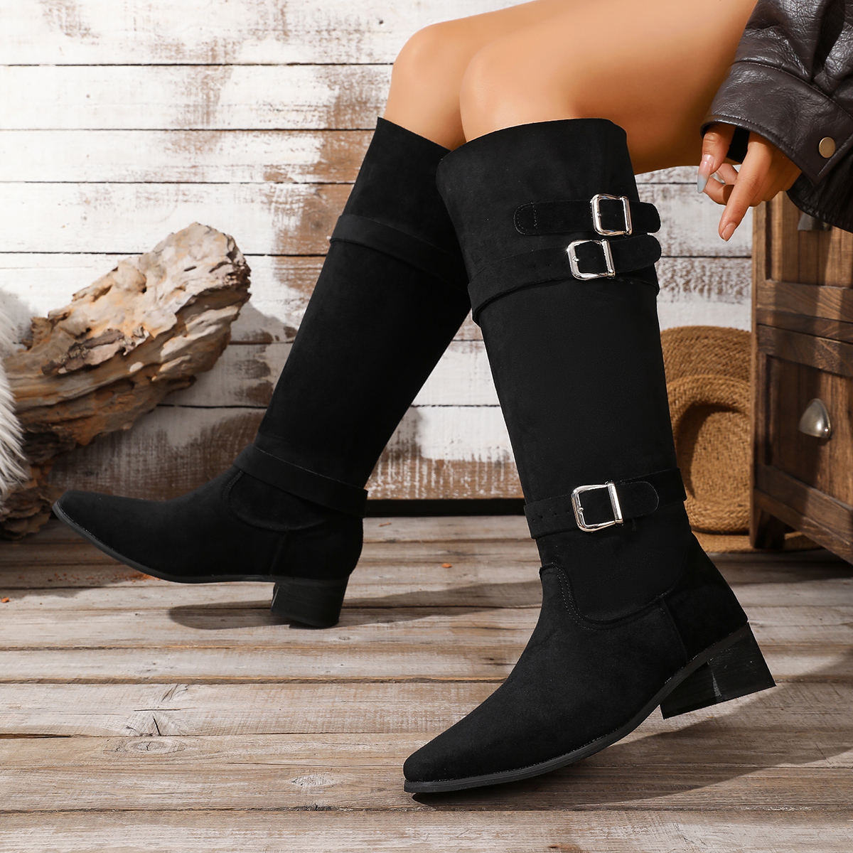 Retro Style Khaki Suede High B - Chelsea Boots Suede avaliação e preço
