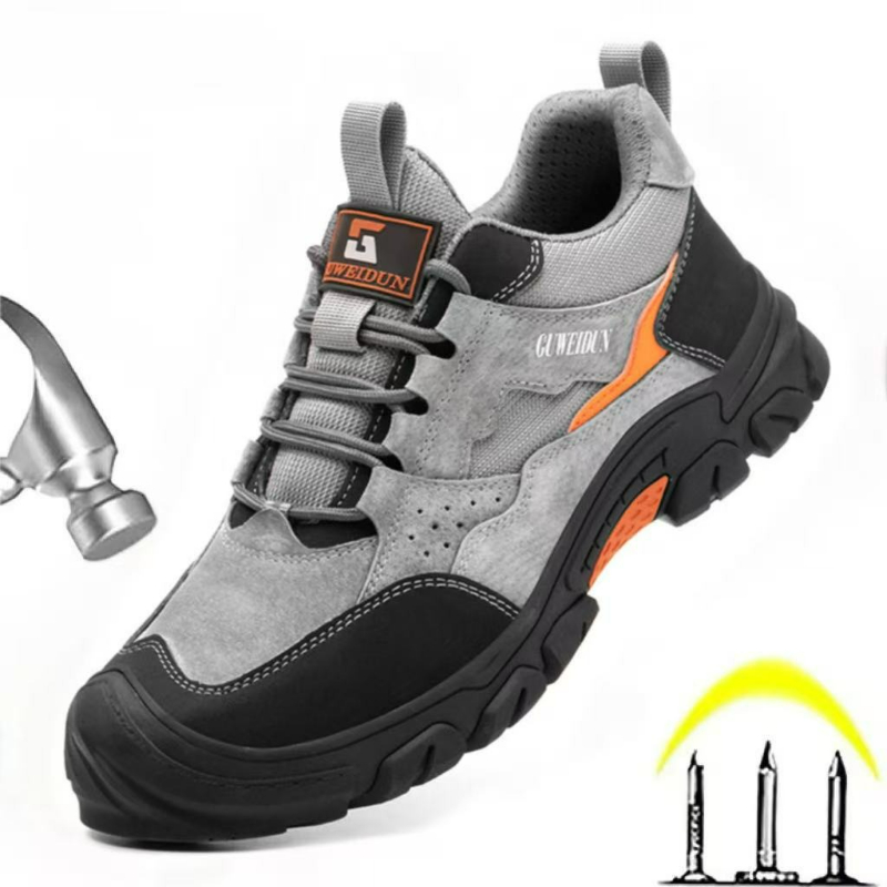 Men Safety Shoes Work Steel To - Work Boot Steel Toe avaliação e preço