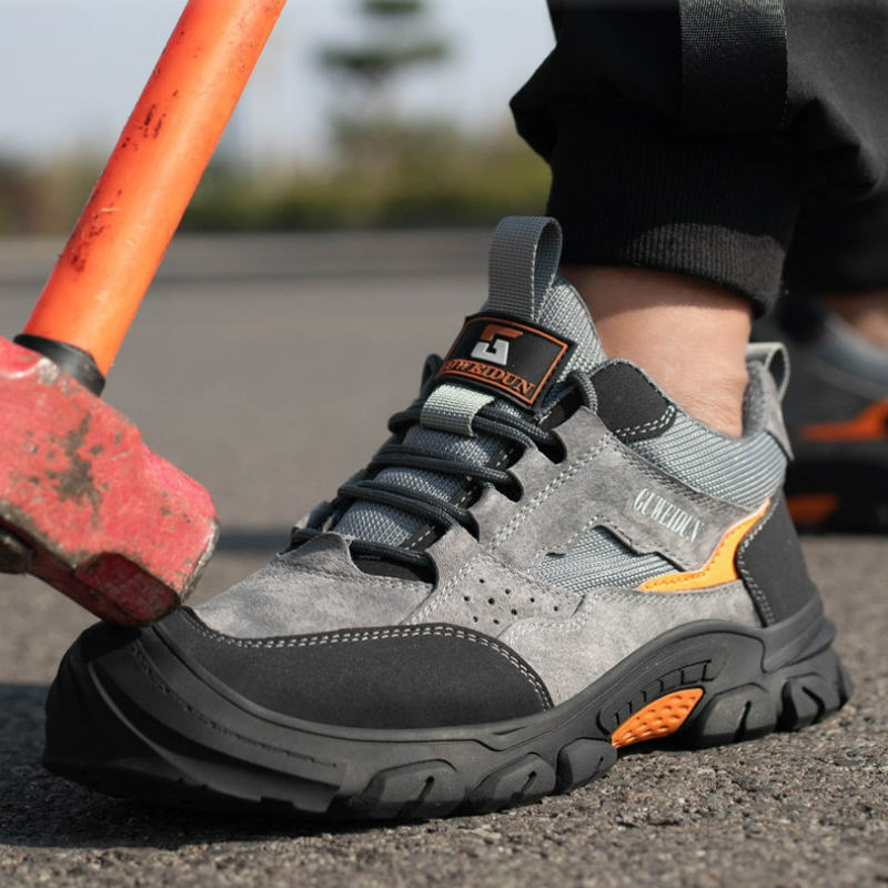 Men Safety Shoes Work Steel To - Work Boot Steel Toe avaliação e preço