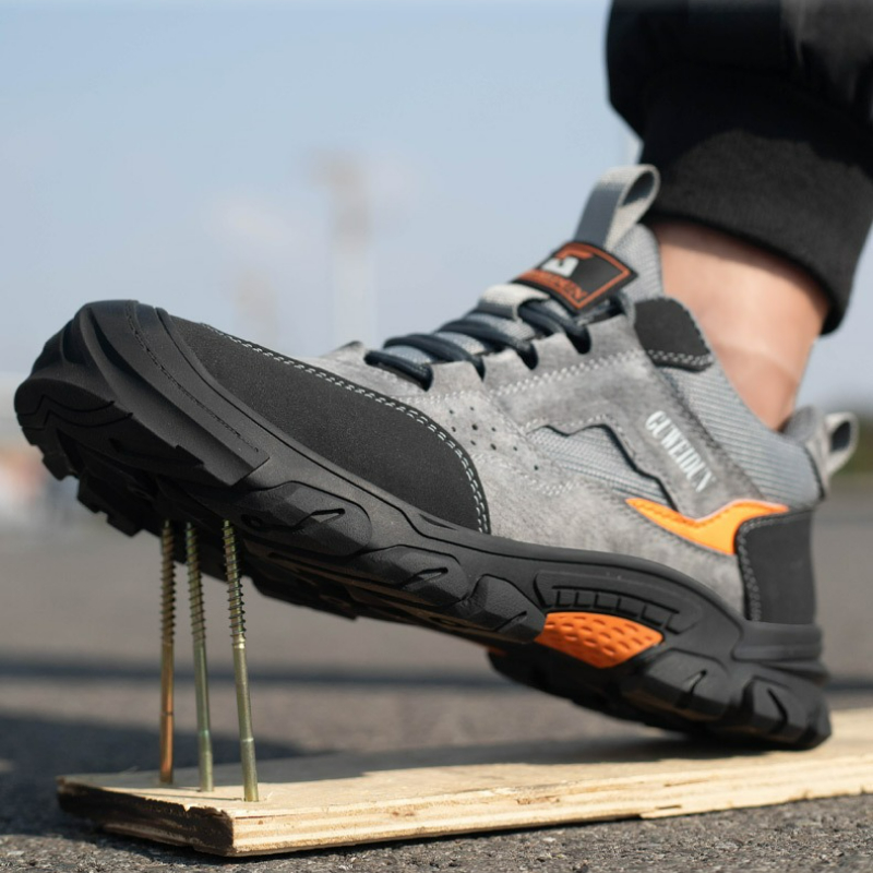 Men Safety Shoes Work Steel To - Work Boot Steel Toe avaliação e preço