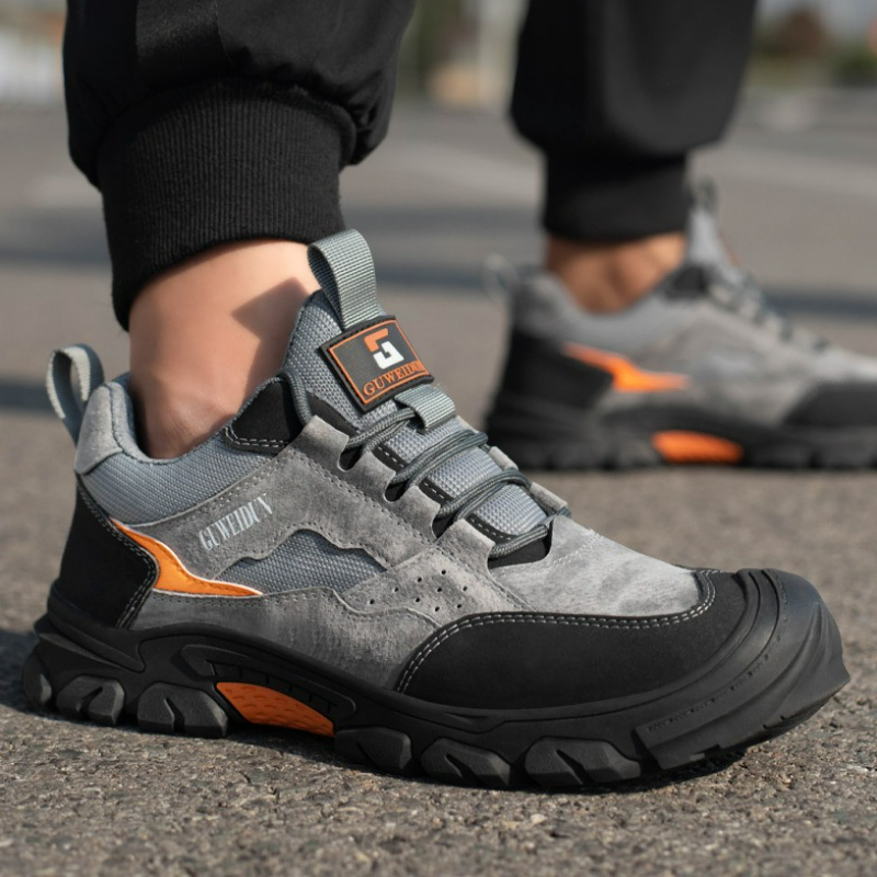 Men Safety Shoes Work Steel To - Work Boot Steel Toe avaliação e preço