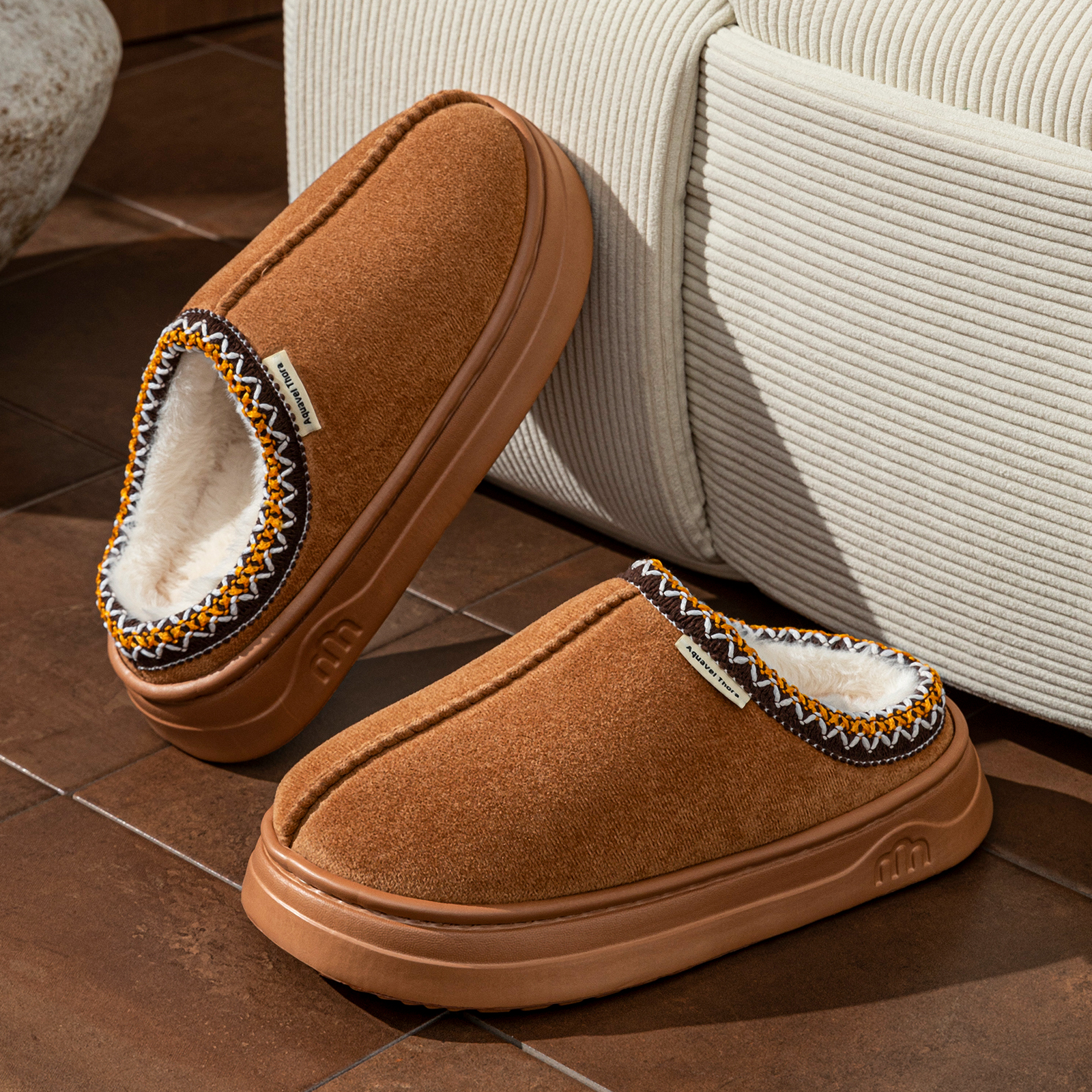 Winter Women's Slippers Boots  - Men Shoes Boots avaliação e preço
