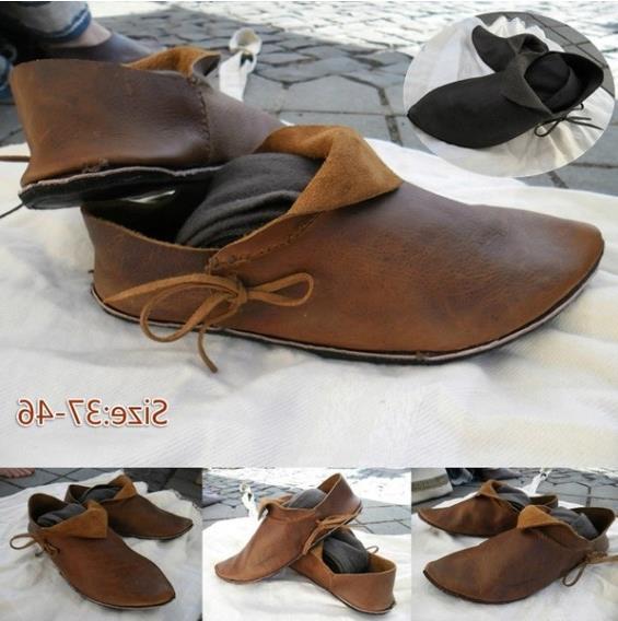 Cosplay Men's Medieval PU Leat - Men'S Shoes Louis Vuitton avaliação e preço