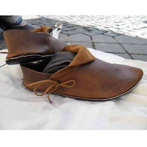 Cosplay Men's Medieval PU Leat - Men'S Shoes Louis Vuitton avaliação e preço