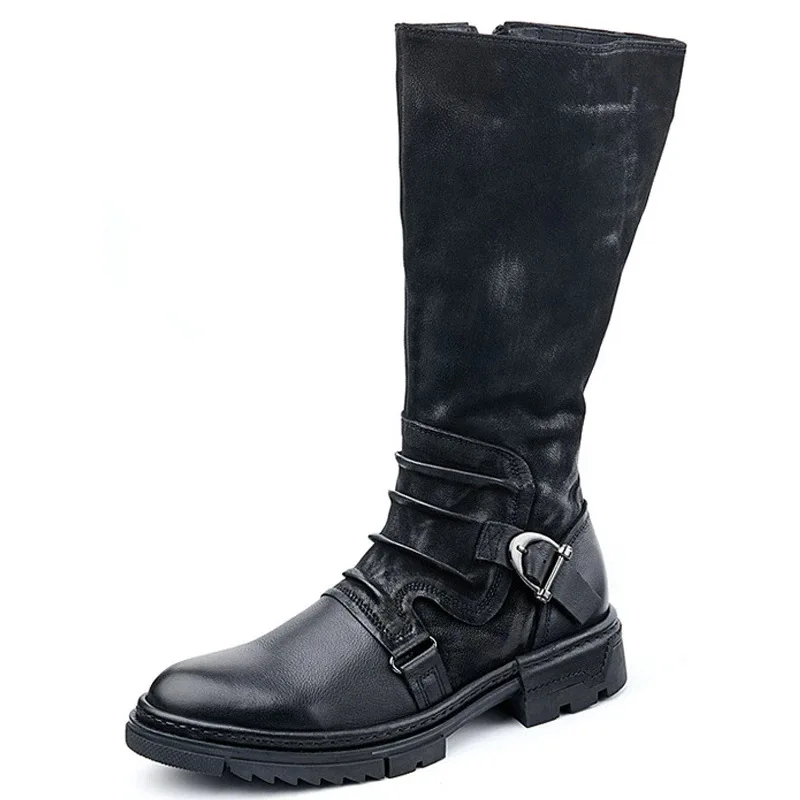 Men's Medieval Retro PU Leathe - Men'S Shoes Louis Vuitton avaliação e preço